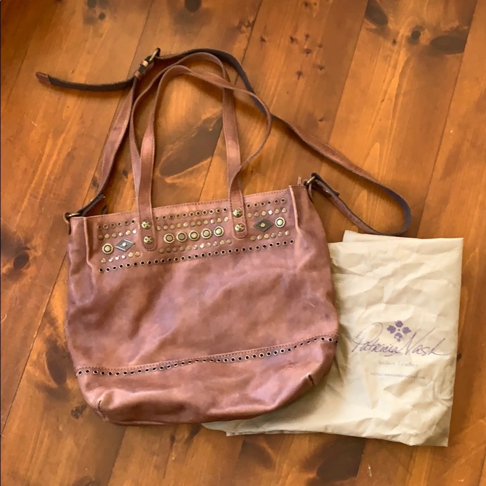 Patricia Nash leather crossbody bag